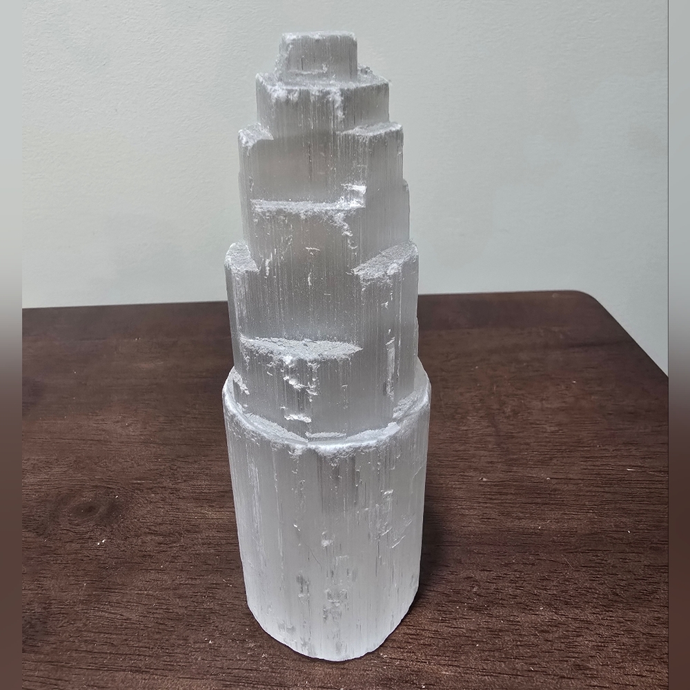 Selenite Crystal Tower #D
